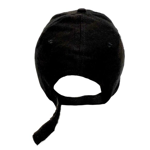 NRA Black / Gold Embroidered Strapback Cap – National Rifle Association Hat - Picture 8 of 11